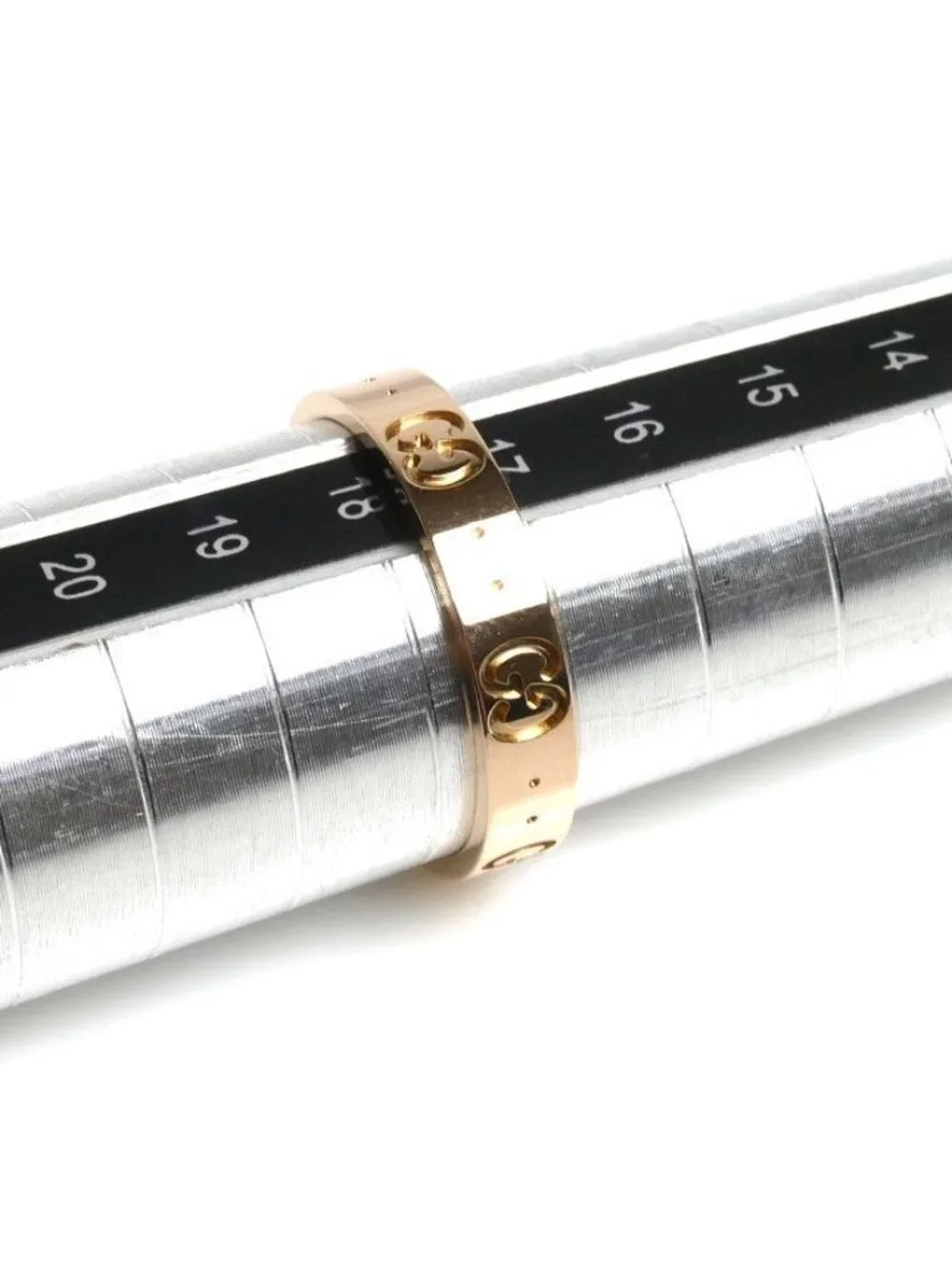 Gucci 18k Pink Gold Icon Ring